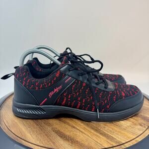 KR Strikeforce Flyer Mesh Lite Black/Cardinal Men's Bowling Shoes 10